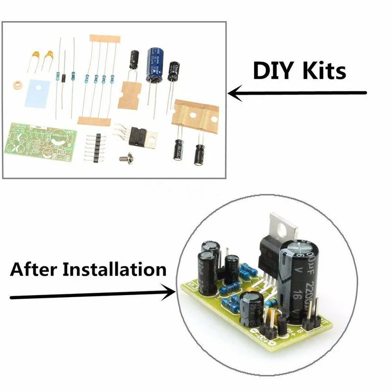TDA2030A DIY Электронный звуковой Мощность Плата усилителя подойдет как для