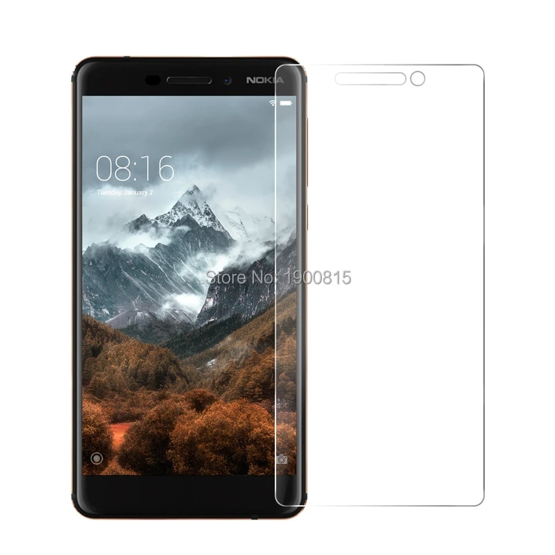 2.5D 0 26 мм 9H Премиум Закаленное стекло для Nokia 6 2018 защита экрана Передняя