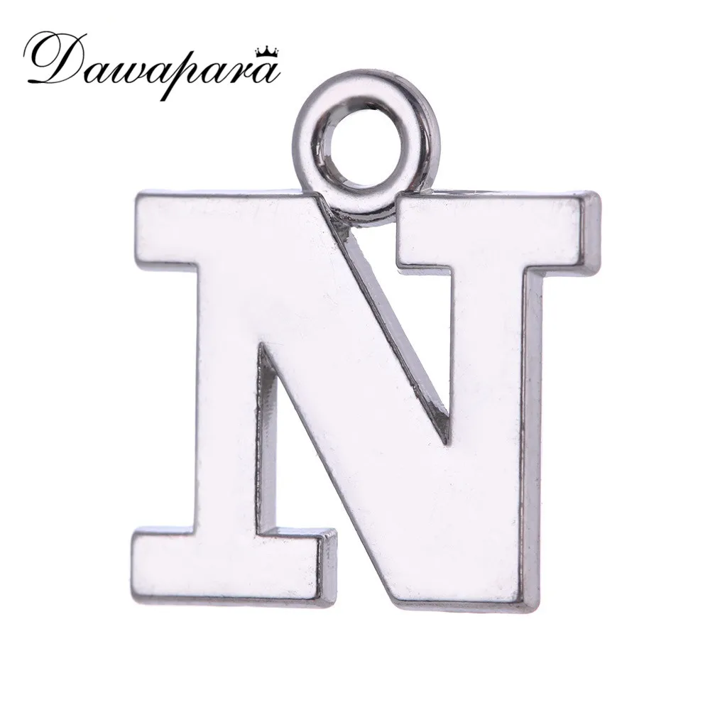 Новинка 2019 года. Серебряные подвески с буквой N. Подвески/Подвески для