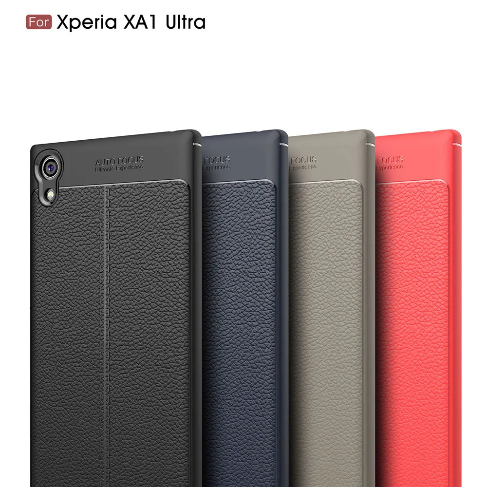 Силиконовый чехол для Sony Xperia XA1 Ultra Dual G3212 G3221 XA1Ultra телефона из ТПУ XA 1 Bumper |