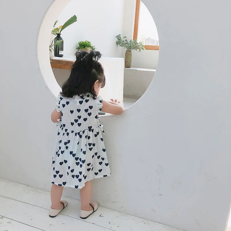 2019 летняя одежда для маленьких детей Одежда девочек детское красивое модное