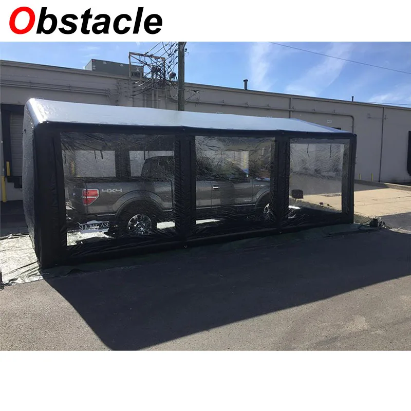 25x15x10ft надувной автомобиль укрытие капсулы витрина прозрачный тент