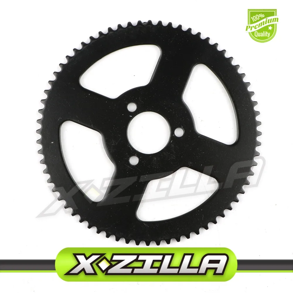 

25H 26 мм Задняя звездочка мини ATV Quad Dirt Pit Pocket Bike Chopper 47CC 49CC 60 62 64 66 68T 70 72 74 76 78 80 T Прямая поставка