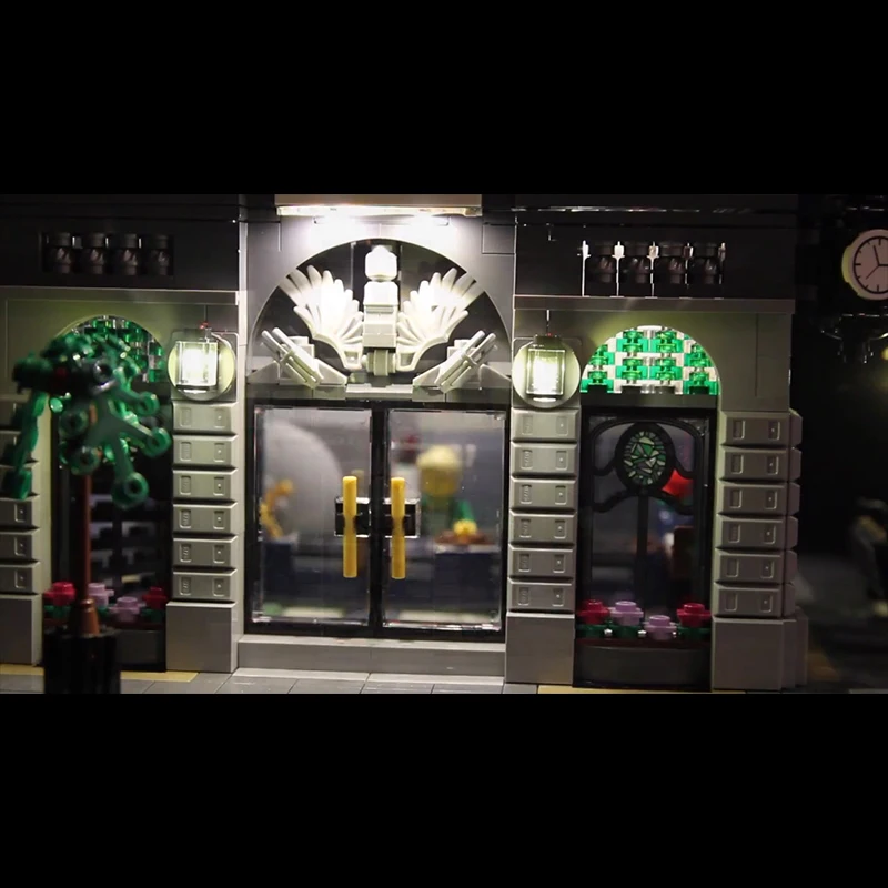 Светодиодный светильник для Lego 10251 строительный блок городская улица создателя