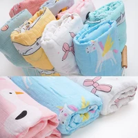 dropshipping 70%bamboo 30cotton muslin diapers super soft baby blankets newborn swaddle wrap bebe baby bath towel bedding set