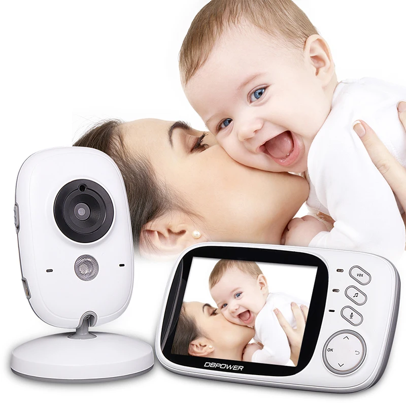 Leioua New 2.4GHz Wireless VideoNanny Music Intercom IR Baby Monitor High Resolution Nanny Security Camera Babysitter | Безопасность и