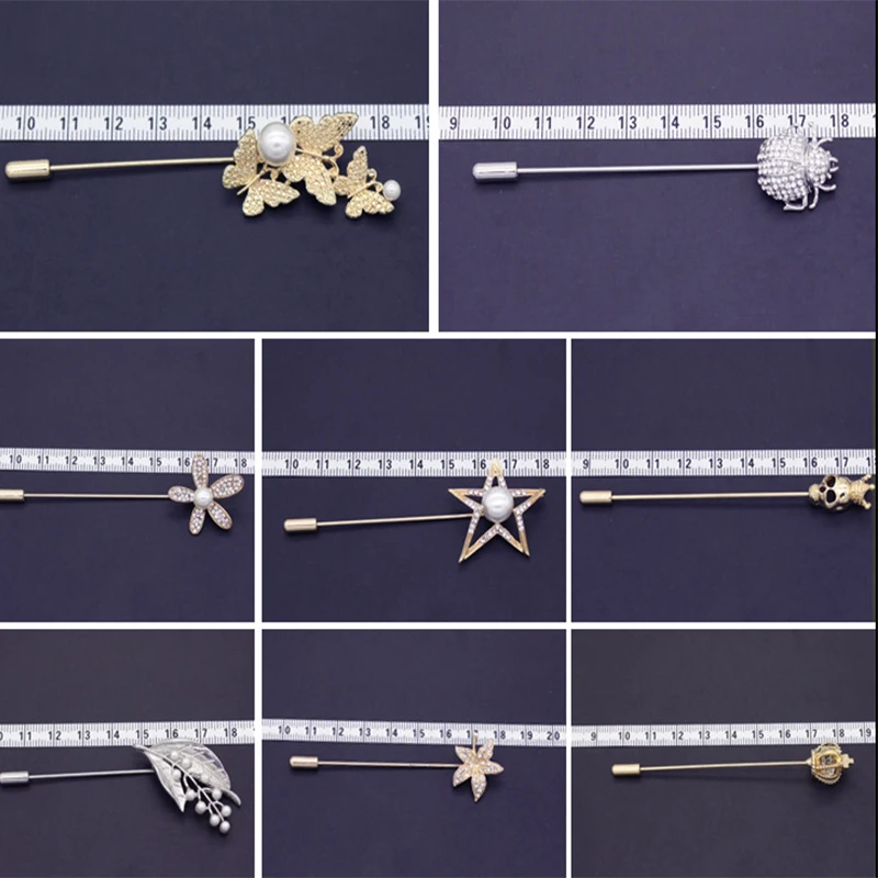 Мужские броши бутоньерка пуговица жемчуг булавка для лацкана тиара в стиле панк