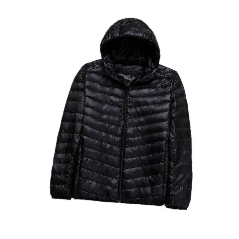 

Мужской пуховик с капюшоном, зимний ульсветильник пуховик большого размера 8XL, легкая куртка черная Парка темно-синего цвета, 082205