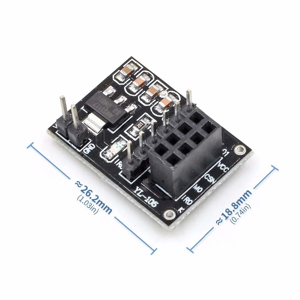 NRF24L01 модуль беспроводного адаптера Новая плата адаптера гнезда для Arduino