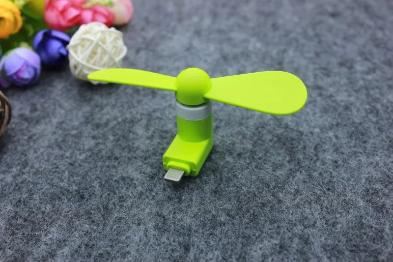 FFFAS мини портативный Mute USB вентилятор мобильный телефон USB вентиляторы для гаджетов 8 Pin Usb разъем Ventilador