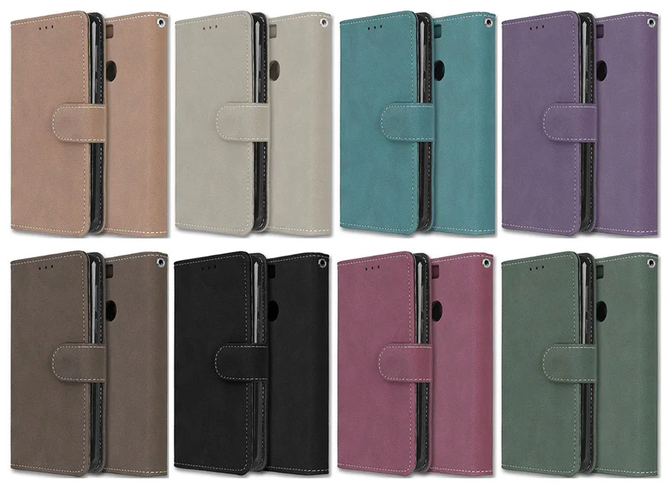 Матовые кожаные однотонные Чехлы для huawei Honor 7S 7A Pro 7C 6X7X8X9 10 Lite Nova 2 Lite Y3 Y5 Prime Y6 Y7 Y9 Coque B84