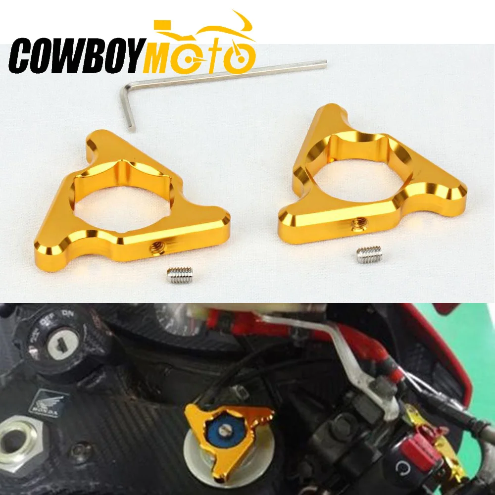 19mm Motorcycle Fork Preload Adjusters For Suzuki GSXR600 GSXR750 2006-2010 For Honda CBR600RR CBR1000RR 2008-2010 ZX6R 07-08