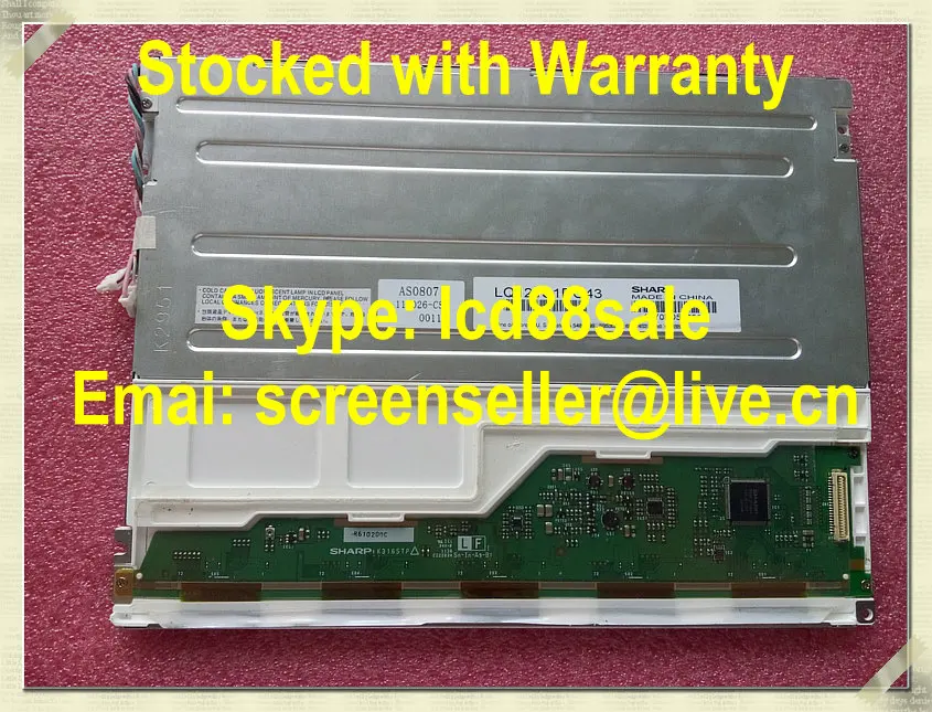 best price and quality original  LQ121S1DG43   industrial LCD Display