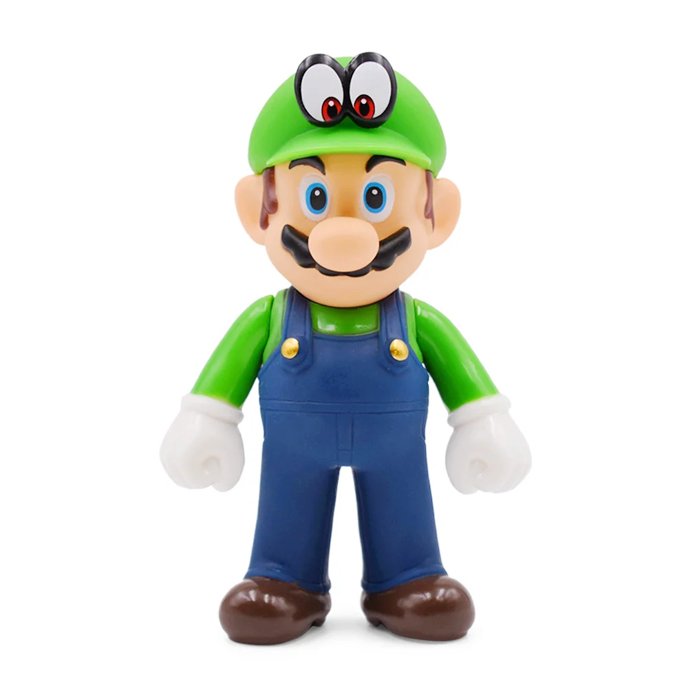 G 8-15 см Фигурки "Супер Марио" игрушки Super Mario Bros Bowser Luigi Koopa Yoshi Mario Maker Odyssey ПВХ фигурка модель игрушки куклы - Цвет: G