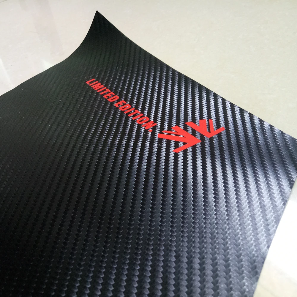 5D углеродное волокно кожа дверь Противоударная прокладка защитная крышка
