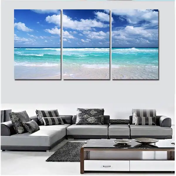 2016 3 панели Картина на холсте настенная живопись холст картины для гостиной стены