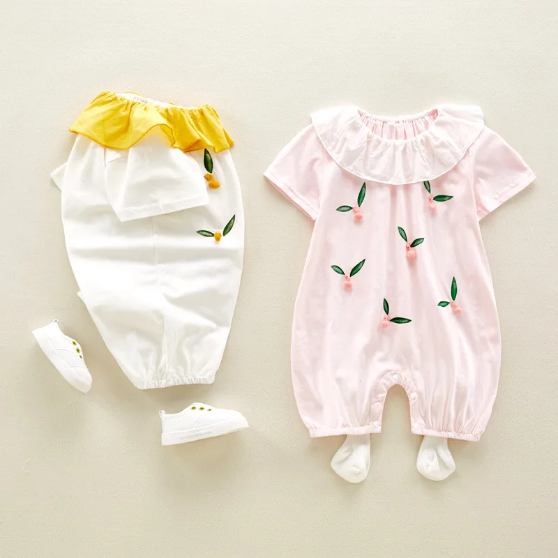 

Детская одежда, милая летняя одежда для малышей на сто дней, тонкое летнее платье для маленьких девочек