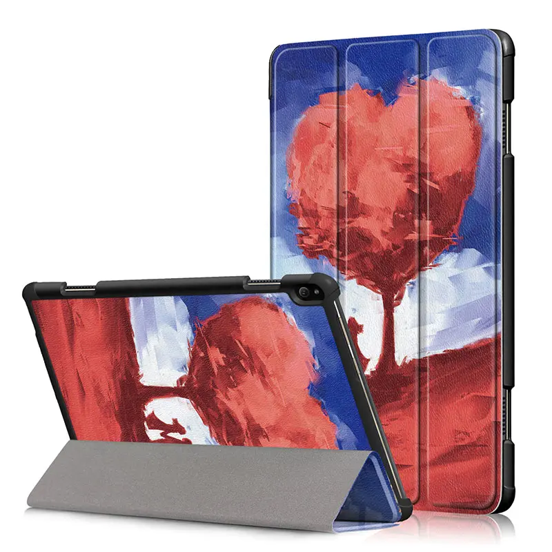 TAB P10 - Love tree Чехол для lenovo Tab P10 10,", Чехол TB-X705F TB-X705L, умный чехол из искусственной кожи с магнитной подставкой, Жесткий Чехол для lenovo Tab P10 - Цвет: TAB P10 - Love tree
