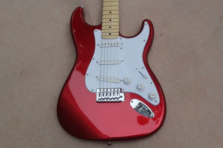 Горячая завод Firehawk Custom Shop вино красный клен гриф корпус из липы электрогитара