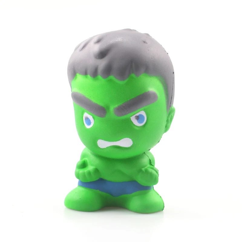 Super Hero Squishy Slow Rising Iron Man Spiderman Hulk America Captain Squishies Toy Jumbo Squeeze Stress Relief Toys | Игрушки и хобби