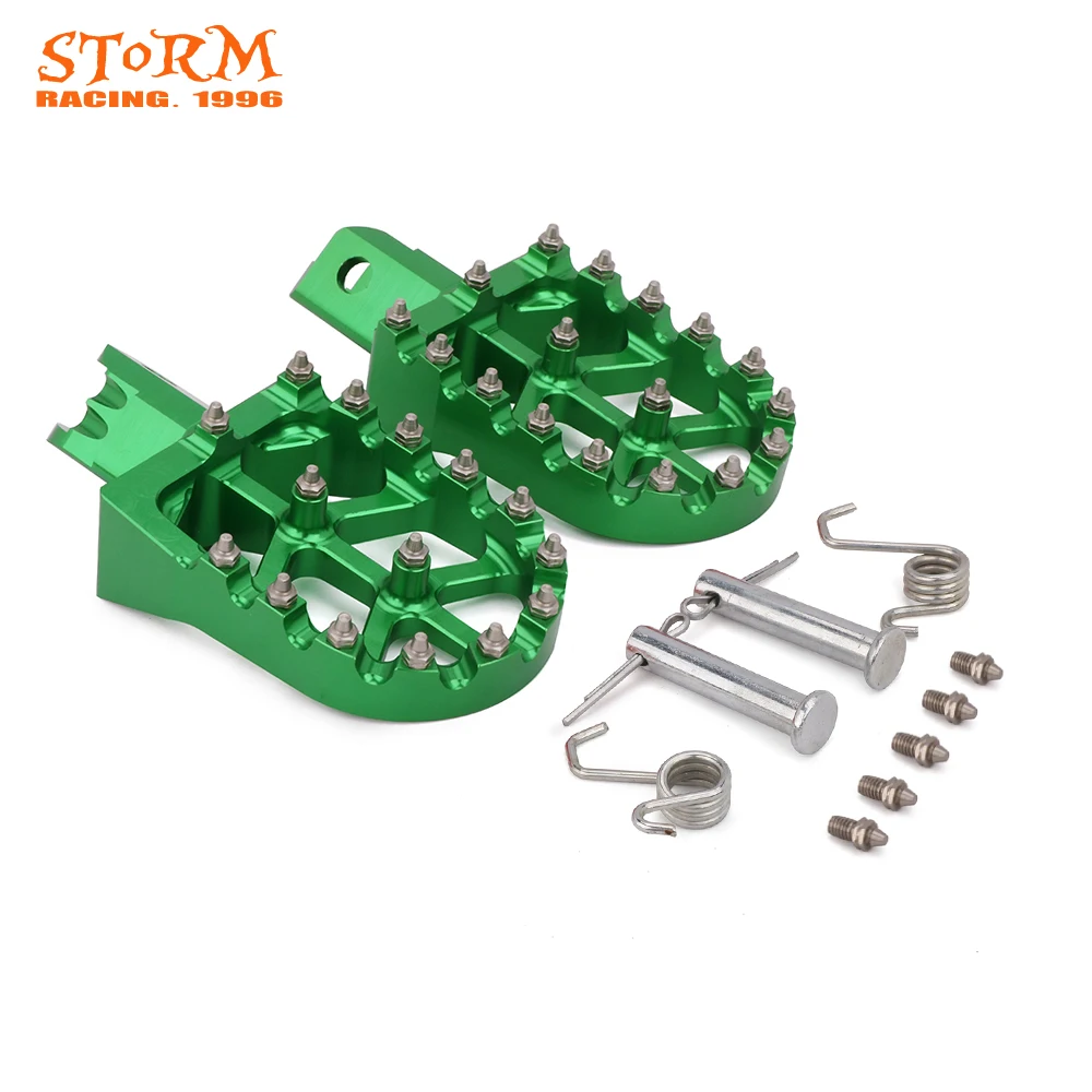 Универсальные CNC подножки педали для Honda CRF50 CRF70 CRF110 XR50 XR70 XR110 Apollo KAYO Xmotor китайский питбайк