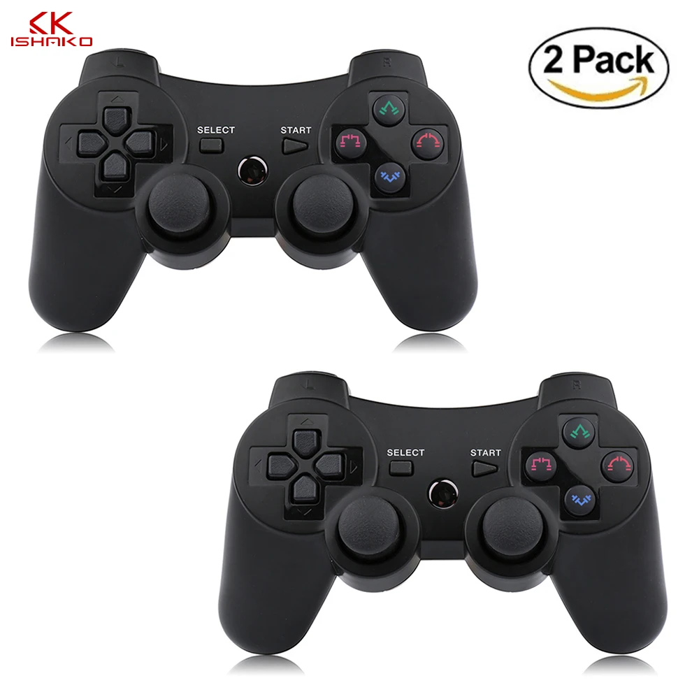 K Ishako 1 шт/2 шт беспроводной Bluetooth игровой контроллер для p3 PS3 Джойстик Геймпад