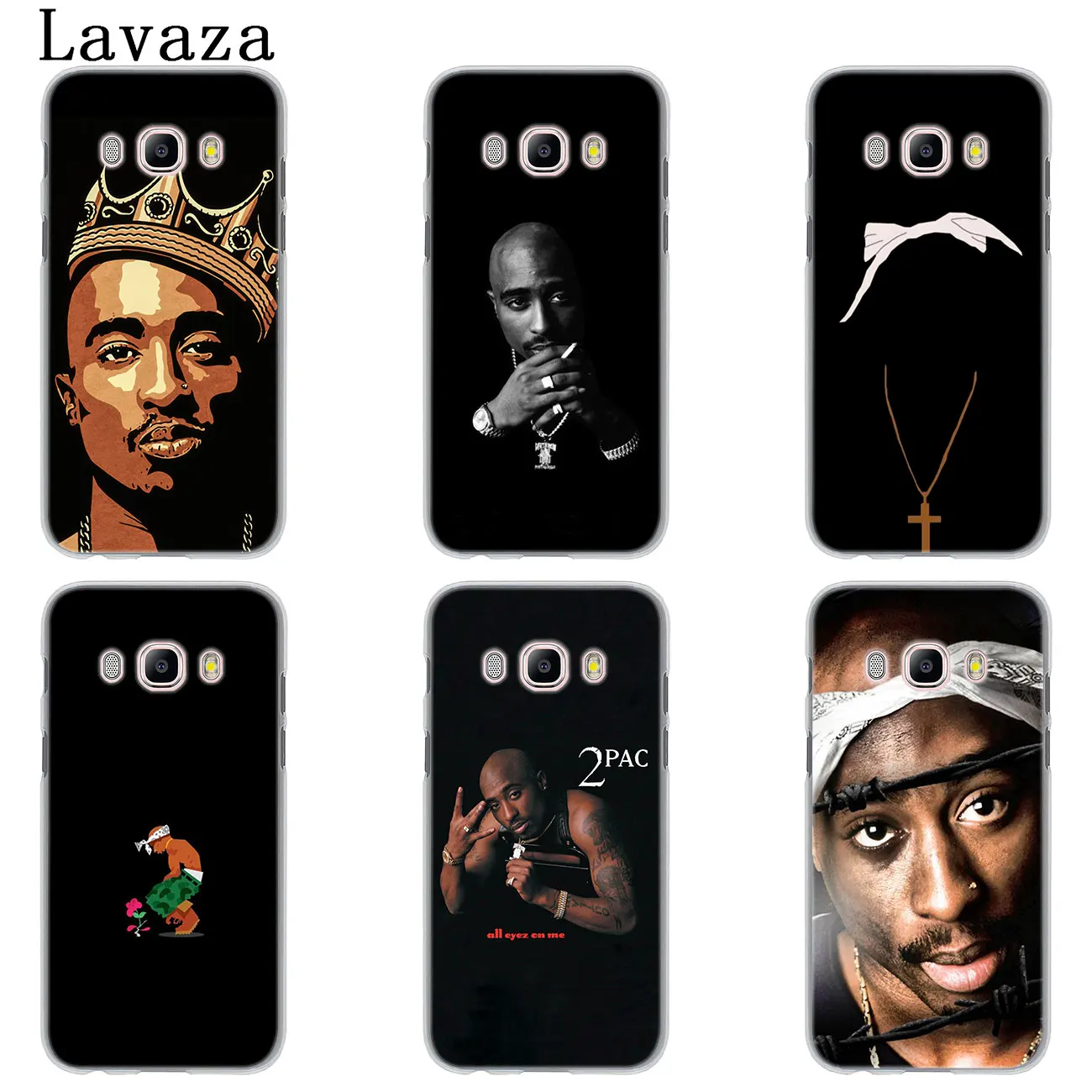 Чехол для телефона Lavaza 2 pac 2pac tupac Crown pop singer Samsung Galaxy J8 J7 Duo J6 J5 J4 Plus 2018 2017 2016 J2 J3 Prime 2015 |
