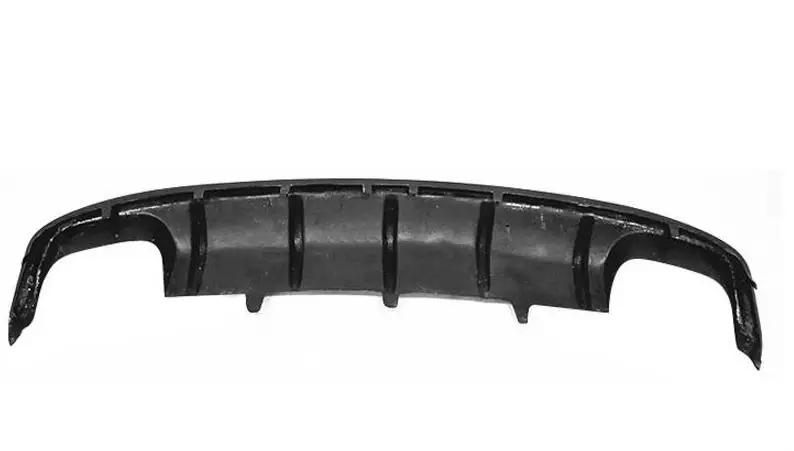 Углеродное волокно заднего бампера для губ спойлер диффузор крышка подходит Audi A7