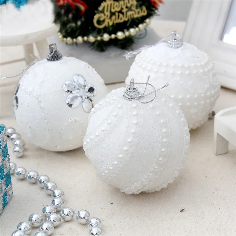 1 шт. Рождество мячики елочные шары вечерние Декор Xmas Tree Висячие поставки Новый