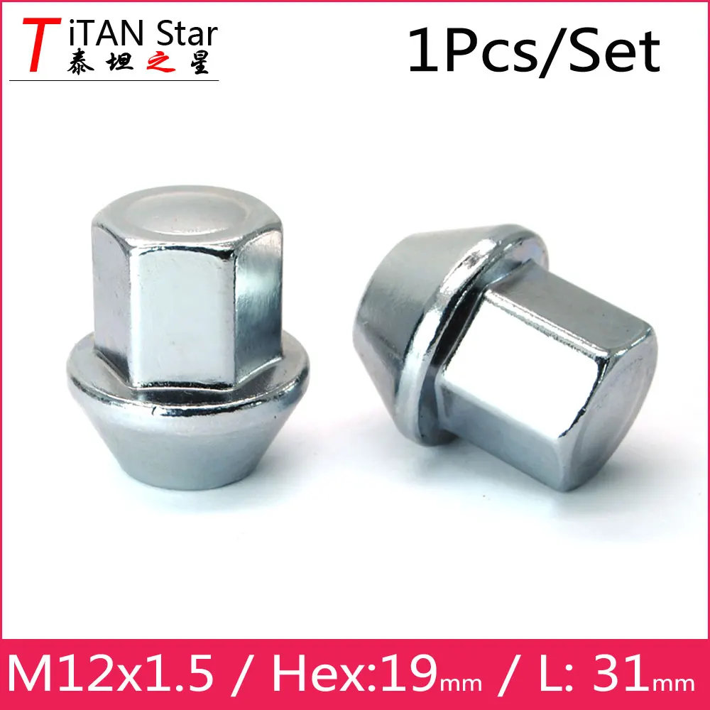 1 шт. M12x1.5 5 OEM OE запас завода колесные диски желудь ушковый HEX19 для FORD Mondeo Фокус Kuga
