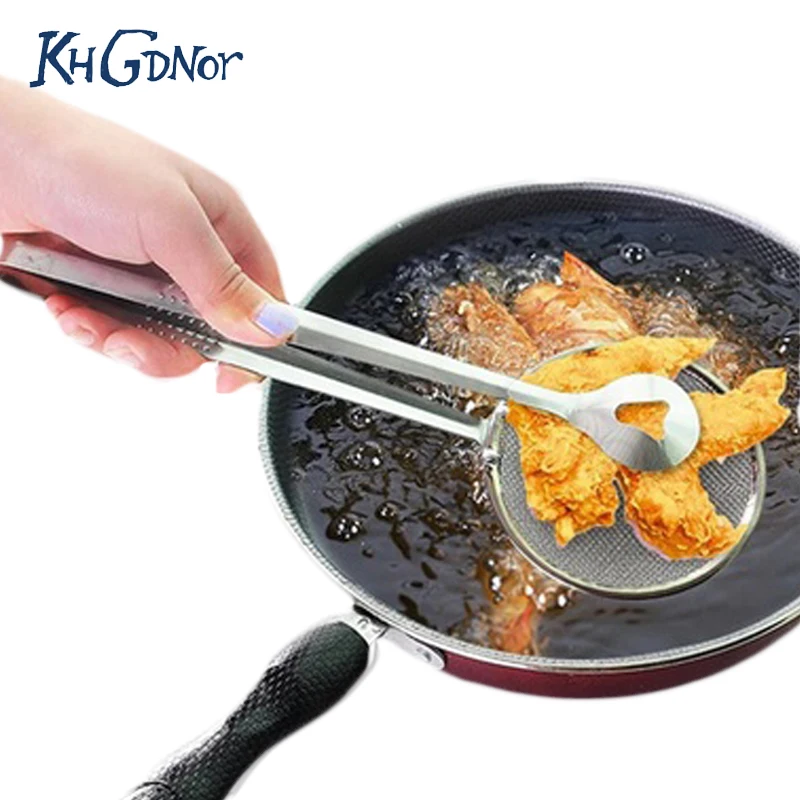 Креативная фильтрующая ложка с зажимом многофункциональный Дуршлаг Из