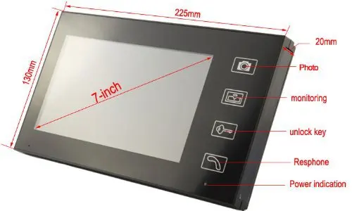 Бесплатная доставка! Домашняя безопасность 2 4G беспроводной видеодомофон