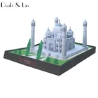 DIY Тадж-Махал, индийская Бумажная модель, 3D архитектурное здание, DIY Развивающие игрушки ручной работы, игра-головоломка для взрослых