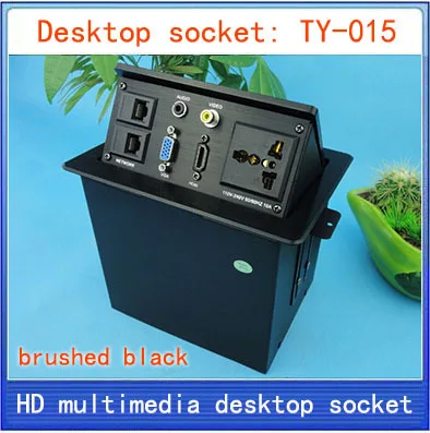 Настольная розетка/Скрытая мультимедийная информационная коробка/HD HDMI Сеть RJ45