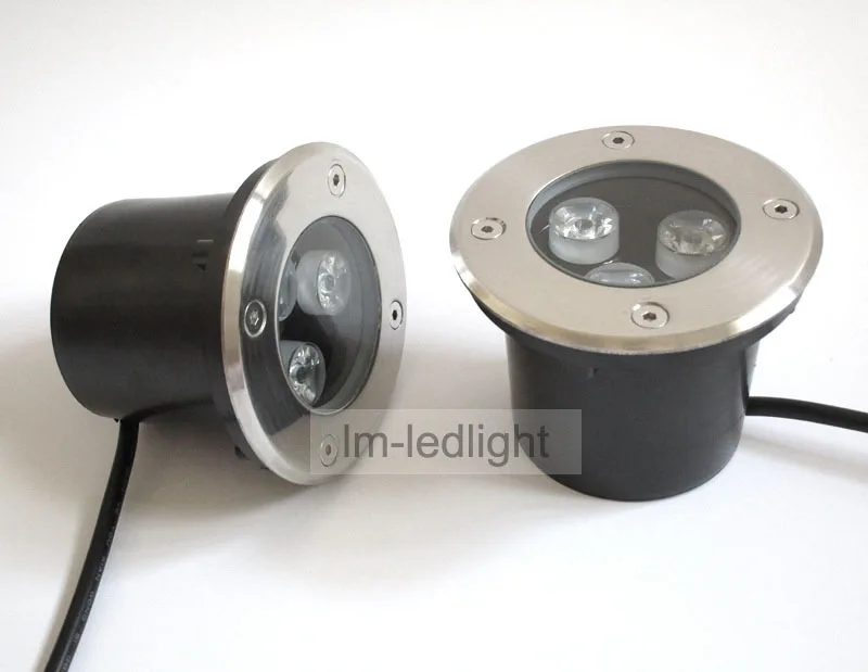 12V led лестничное ступенчатое освещение 3W dia100mm напольное теплое/neture/чистый белый