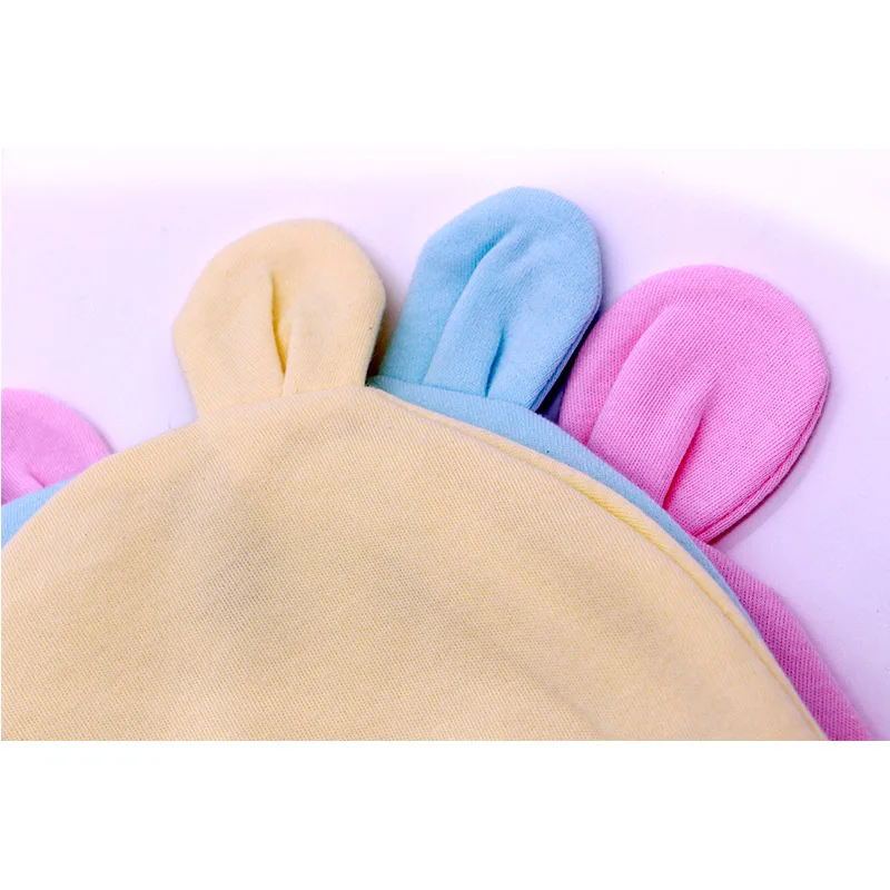 Трикотажная Теплая Шапка-бини из 100% хлопка носки для малышей детей девочек