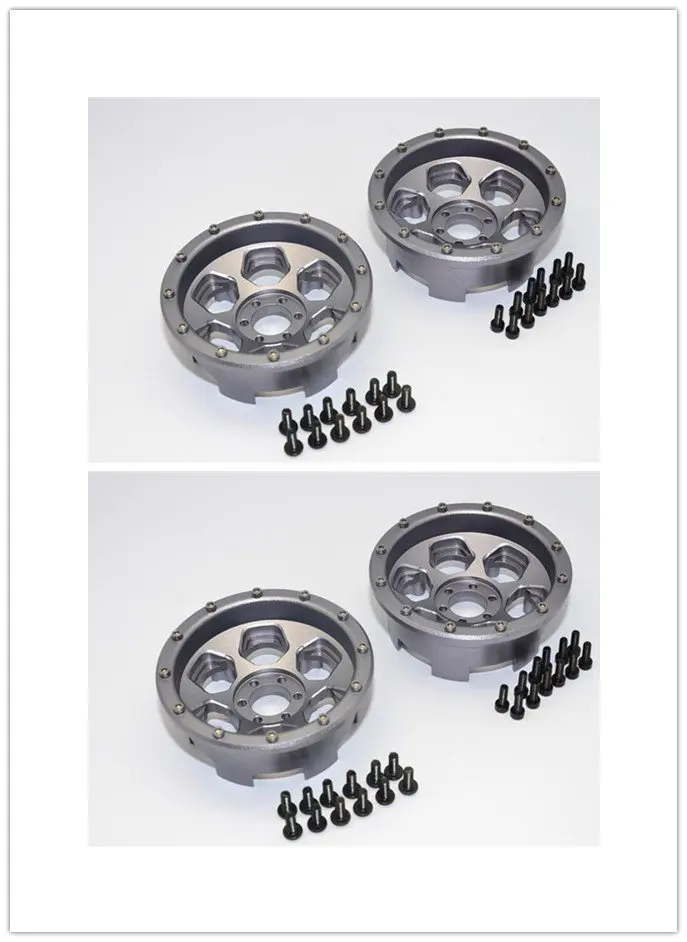 Алюминиевые передние и задние 2 колеса (6 полюсов) набор 2prs (AX31118) GPM YT1006F/R/2 для