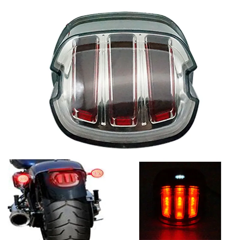 

Мотоцикл светодиодный фонарь светильник для Harley Sportster Fatboy Heritage Softail XL FLHR FLHRCI FXD Задний стояночный тормоз светильник стоп-сигнала