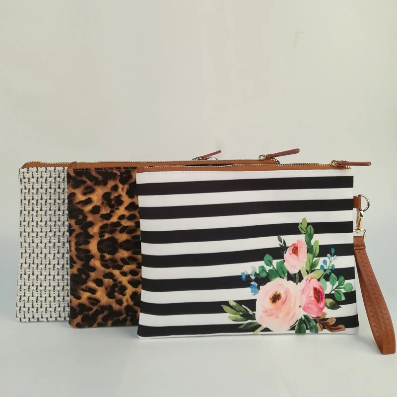 Оптовая продажа черные сумки в полоску клатч синий ткачество узор клетку чехол с