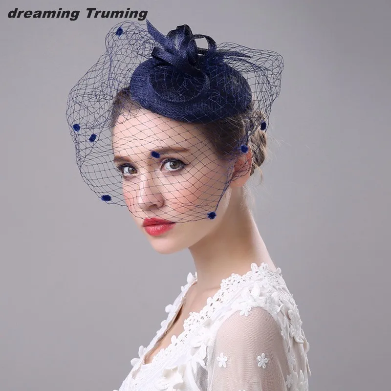 Новинка 2019 свадебные вуалетки и шляпы из пряжи фатиновые женские вечерние вуали
