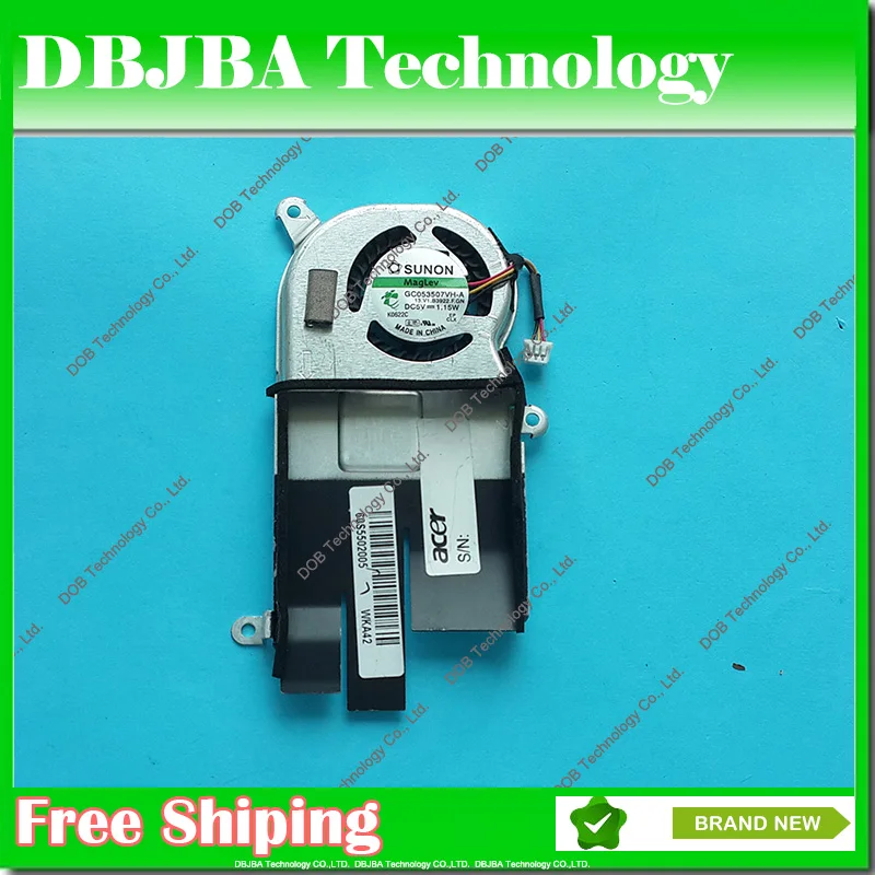 

New cpu cooling power fan for ACER for Aspire ONE D150 D250 KAV10 laptop notebook Fan cooler