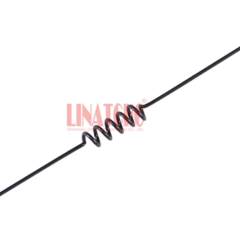 black omni spring whip 460mhz car two way radio antenna