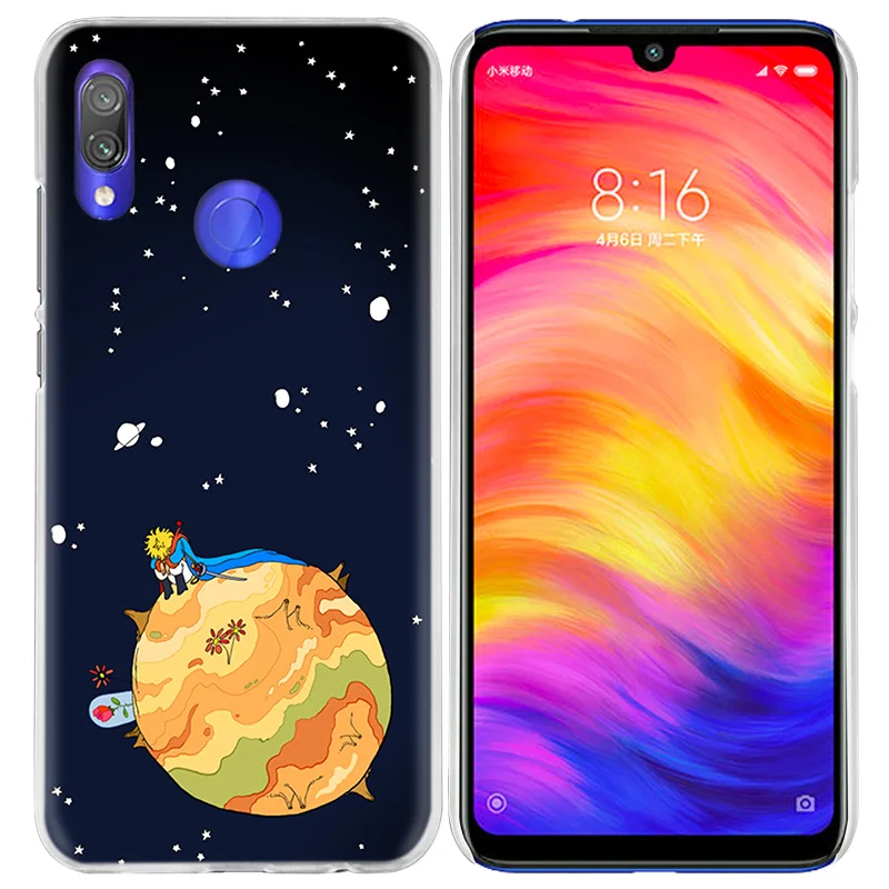 Чехол с лисой Маленького принца для Xiao mi Red mi Go Note 7 6 6A Pro S2 5 5A 4X mi A1 A2 9 mi x 3 5G 8 lite Play F1 жесткий чехол для телефона из ПК