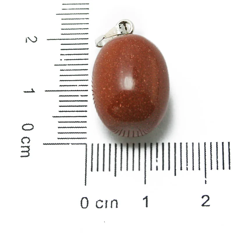 NiceBeads 13*19 мм 1 шт. смешанный стиль овальная форма подвески из природного камня