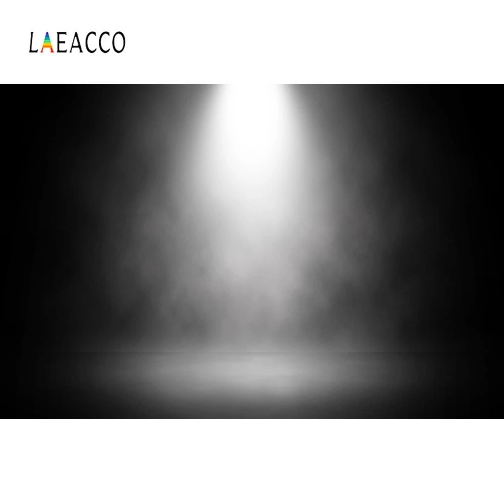 Laeacco фоны для фотосъемки Блестящий Темный прожектор сцены вечеринки детский