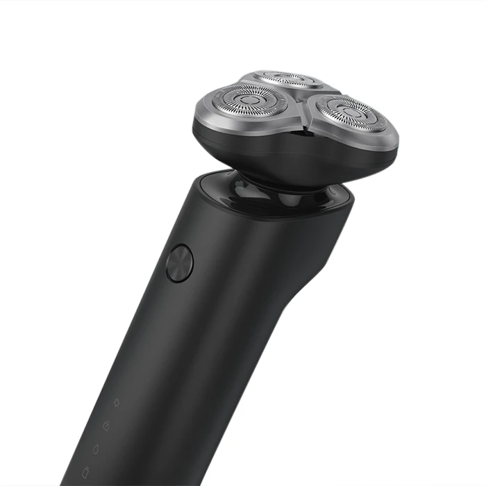 Black Новинка Xiaomi Mijia электробритва 3D плавающая головка 3 влажное сухое бритье моющееся основное-суб двойное лезвие турбо+ режим удобная чистка - Цвет: Black