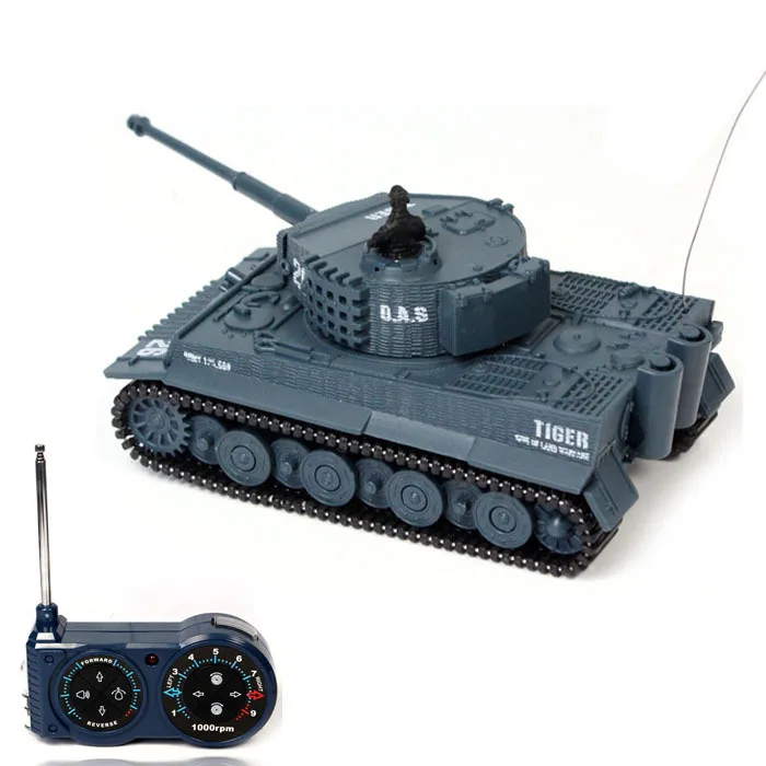 ECRODA сток совершенно новый Тигр RC боевой танк 14CH 1:72 Масштаб пульт дистанционного