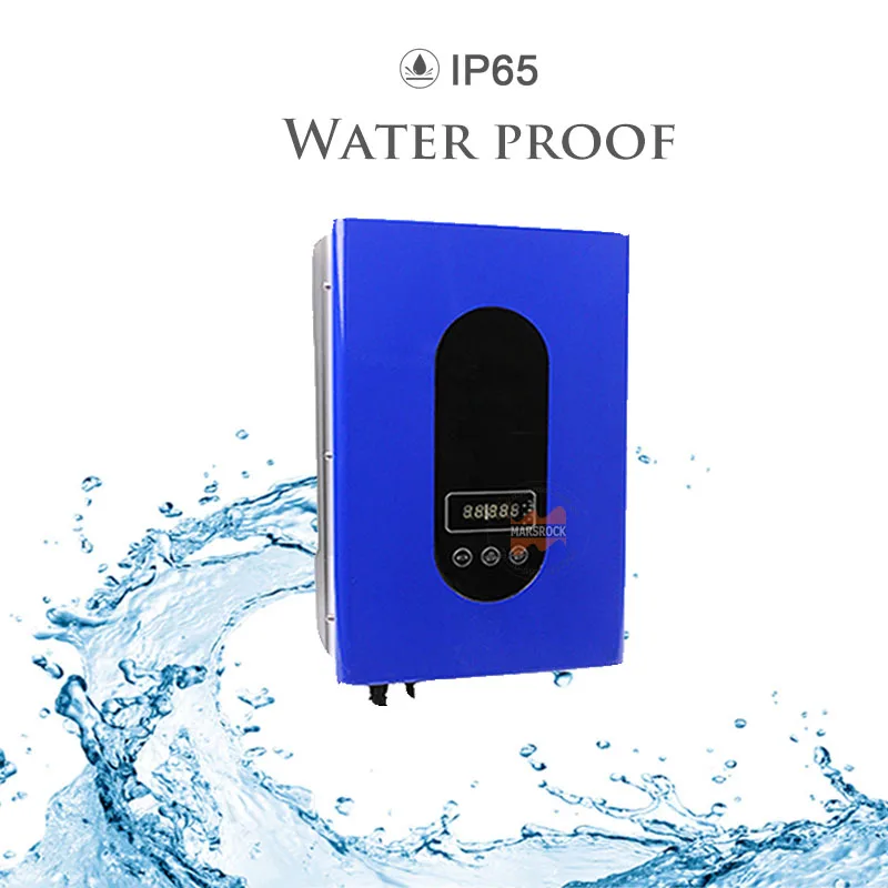 4KW 16A 3 фазы 220VAC MPPT солнечный насос инвертор с IP65 для 3HP 2.2KW водяной орошения и
