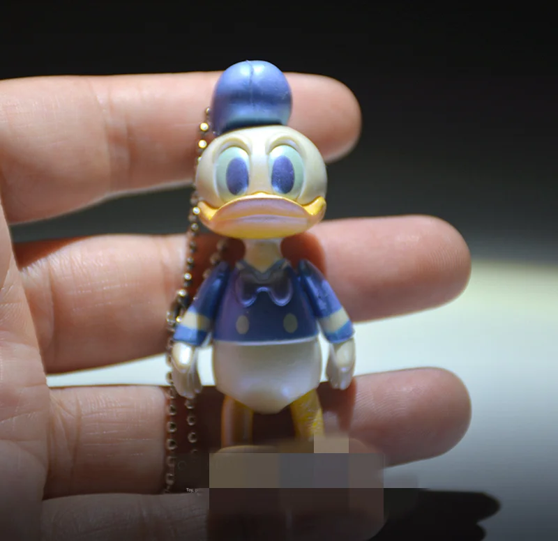 24iece 6 см оригинальные ducktales Дональд Дак Коллекция Фигурки игрушки Дональд подвеска с форме утки игрушки