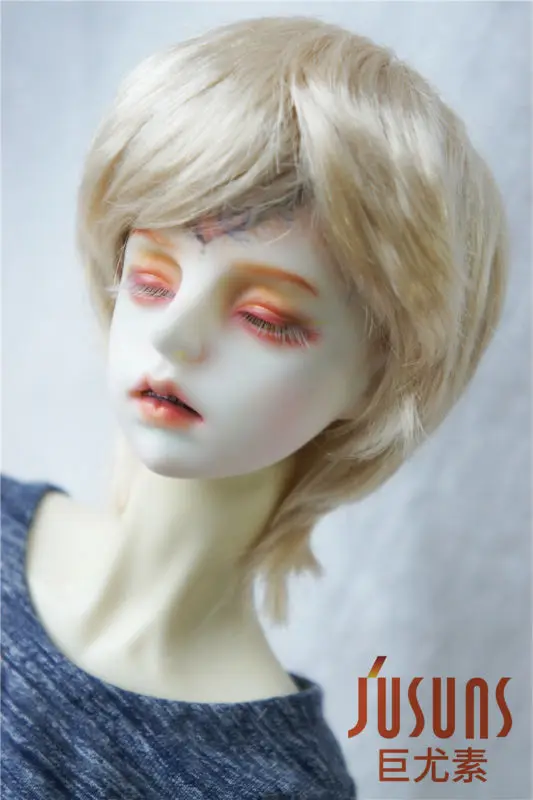 JD192 1/3 модный короткий синтетический мохеровый парик SD BJD кукла парик природа мальчишеский 8-9 дюймов аксессуары для кукол